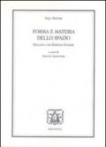 Forme e materia dello spazio. Dialogo con Edmund Husserl