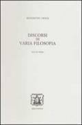 Discorsi di varia filosofia