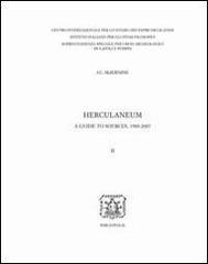 Herculaneum. A guide to sources, 1980-2007