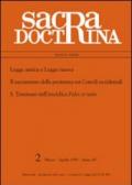 Legge antica e legge nuova. Il sacramento della penitenza nei Concili occidentali. S. Tommaso nell'enciclica Fides et ratio