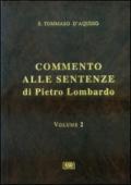Commento alle Sentenze di Pietro Lombardo. Testo italiano e latino: 2