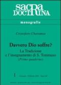 Davvero Dio soffre? La tradizione e l'insegnamento di s. Tommaso: 1