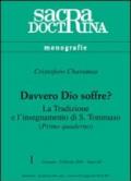 Davvero Dio soffre? La tradizione e l'insegnamento di s. Tommaso: 1