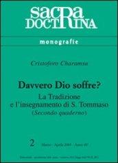 Davvero Dio soffre? La tradizione e l'insegnamento di s. Tommaso: 2