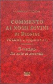 Commento ai nomi divini di Dionigi. 2.