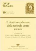 Divus Thomas (2005). 1.Destino ecclesiale della teologia