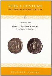 Così votavano i romani. Il sistema elettorale