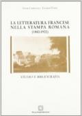 La letteratura francese nella stampa romana (1880-1900)