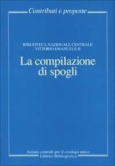 La compilazione di spogli