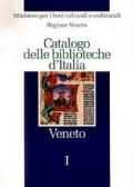 Catalogo delle biblioteche d'Italia. Veneto