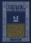 Rivista di psicologia (1991) vol. 1-2. Gennaio-agosto