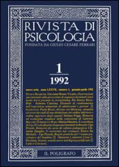 Rivista di psicologia (1992)