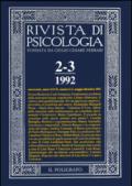 Rivista di psicologia (1992): 2-3