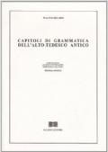 Capitoli di grammatica dell'alto tedesco antico...