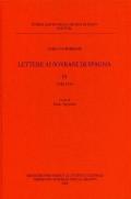 Lettere ai sovrani di Spagna. Vol. 3: 1740-1744.