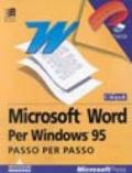 Microsoft Word '95 per Windows. Con floppy disk