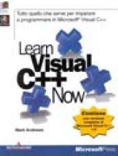 Learn Visual C++ now. Con CD-ROM