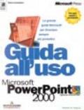 Guida all'uso di Microsoft PowerPoint 2000