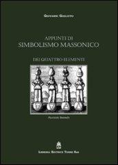 Appunti di simbolismo massonico. Dei quattro elementi