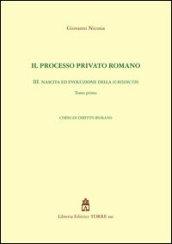 Il processo privato romano: 3\1