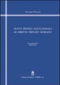 Nuovi profili istituzionali di diritto privato romano