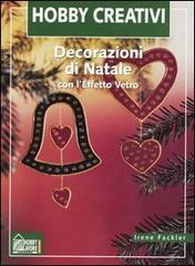 Decorazioni di Natale con l'effetto vetro