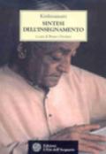 Krishnamurti. Sintesi dell'insegnamento