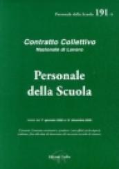 CCNL personale della scuola