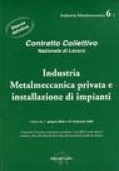 CCNL industria metalmeccanica e installazione di impianti