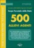 Corpo forestale dello Stato. 500 allievi agenti. Test di selezione