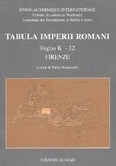 Tabula imperii romani. Foglio K-32, Firenze
