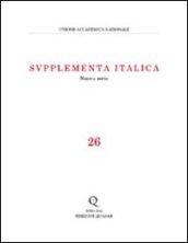 Supplementa italica: 26