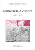 Scienze dell'antichità. Storia, archeologia, antropologia (2013). Ediz. italiana e inglese: 19