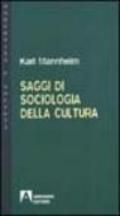 Saggi di sociologia della cultura