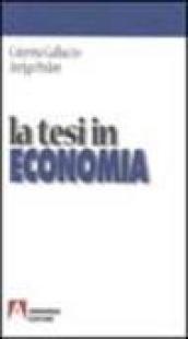 La tesi in economia