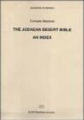 The judaean desert Bible. An index