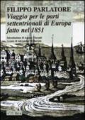 Viaggio per le parti settentrionali di Europa fatto nell'anno 1851
