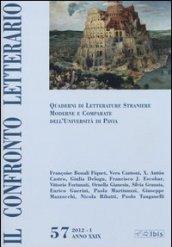 Il confronto letterario. Quaderni di letterature straniere moderne e comparate dell'Università di Pavia. 57.