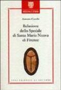 Relazione dello Spedale di Santa Maria Nuova di Firenze