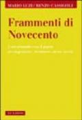 Frammenti di Novecento. Conversando con il poeta protagonista e testimone di un secolo