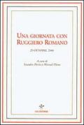 Una giornata con Ruggiero Romano. 25 ottobre 2000