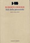 Stili della percezione. Spazio, tempo, poesia