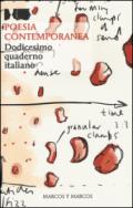 Dodicesimo quaderno italiano di poesia contemporanea