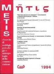 Metis. Ricerche di sociologia, psicologia e antropologia della comunicazione: 1