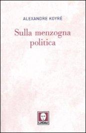 Sulla menzogna politica