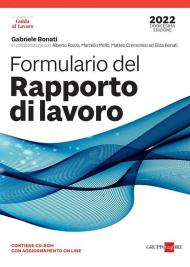 Formulario del rapporto di lavoro 2022. Con CD-ROM