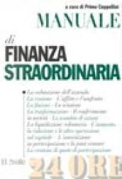 Manuale di finanza straordinaria