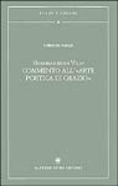 Giambattista Vico. Commento all'«Arte poetica di Orazio»