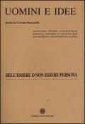 Dell'essere o non essere persona. Vol. 6