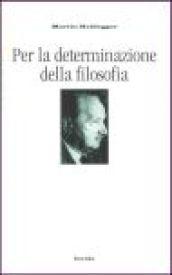 Per la determinazione della filosofia